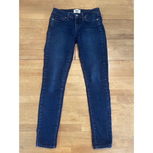PAIGE blue‎ stretch Verdugo Ultra skinny denim 5 pocket jeans pants sz 26 - Picture 1 of 7